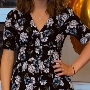 3/$10 Band of Gypsies Floral Mini Dress